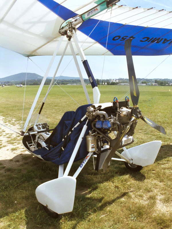 DTA Feeling D15/430 trike, Rainbow Aircraft DTA Feeling D 15/430 ultralight trike.