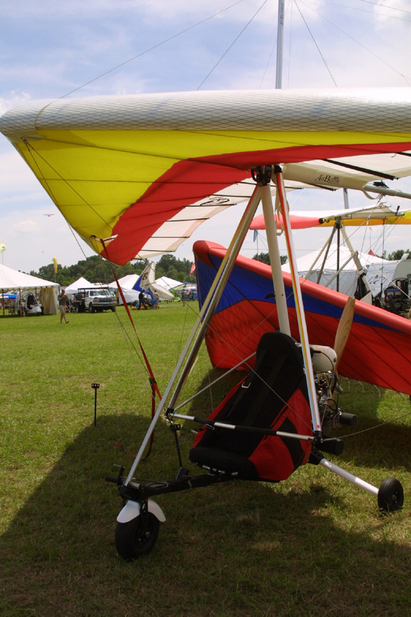 Power-lite trike, Powerlite single place ultralight trike from U.S. Airborne Sport Aviation Center