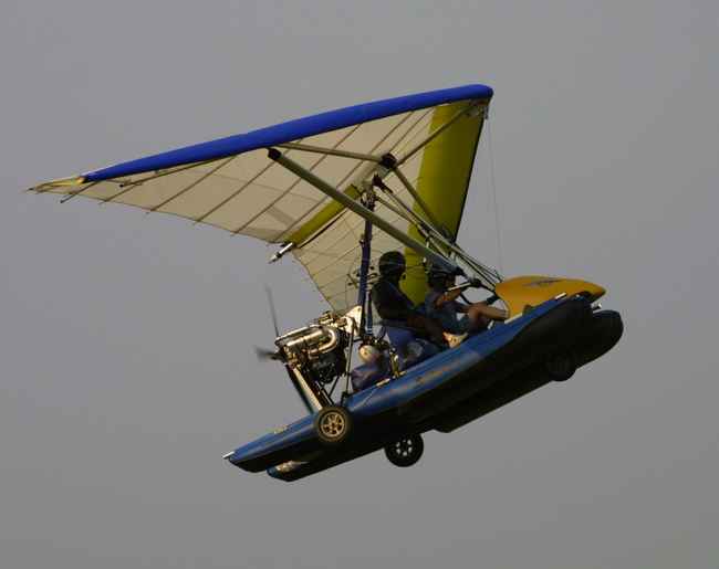 Seawing trike, J & J Ultralights SeaWing two place ultralight trike.