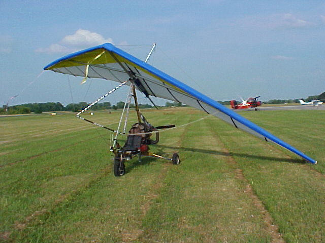 J & J Ultralights Tukan trike, Tukan two place ultralight trike from J and J Ultralights.