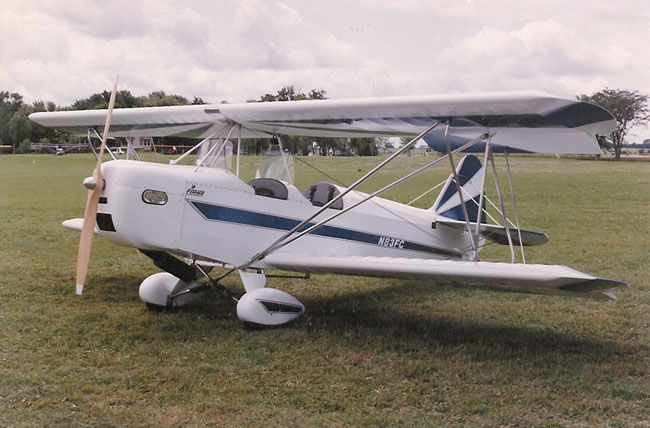 Fisher Classic, Fisher Flying Products Classic, Fisher Flying products Classic bi plane.