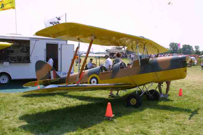 Fisher Tiger Moth, Fisher Flying Products Tiger Moth R 80 light sport, and experimental aircraft kit.
