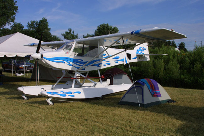S7, Rans S-7, Rans S7 Courier two place ultralight trainer.