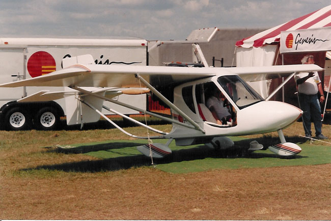 Slipstream Genesis, Slipstream Industries Genesis, Genesis light sport aircraft and two place ultralight.