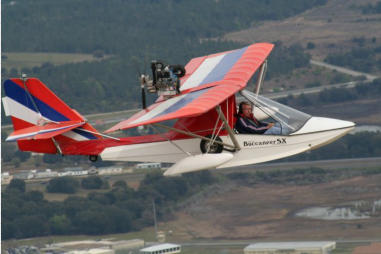 Advanced Aviation's Buccaneer SX amphibious single seat experimental aircraft kit.