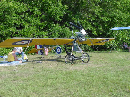 The Dream Classic by Airdrome Aeroplanes an ultralight kit taking about 250 hours to build.