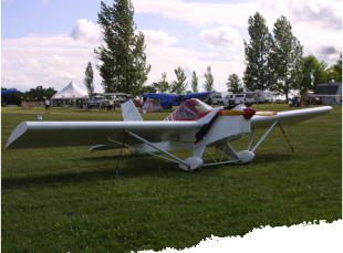 All wood construction, plans or kit built, part 103 legal ultralight aircraft.