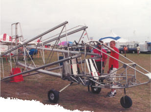 CGS Hawk airframe on display at E.A.A.'s Sun N Fun Convention.