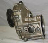 You will find oil in the two breather holes on the side of the gearbox.