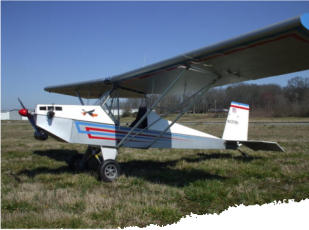 Loehle Sport Parasol part 103 legal ultralight aircraft building times 300 to 500 hours.