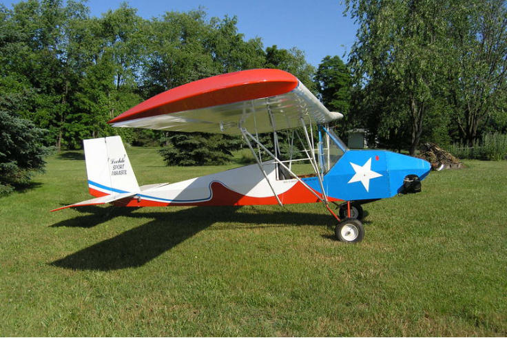 Loehle Sport Parasol part 103 legal ultralight aircraft or can be built as an experimental aircraft.