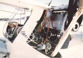 As a result of the propeller failure, the Quad City Challenger was severely damaged.