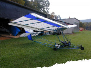 Quicksilver Sprint ultralight aircraft.