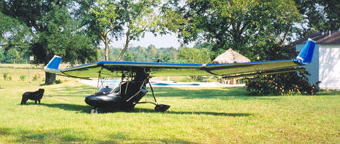 Mitchell Wing, Mitchell Wing T 10D two place motor glider, Ameriplanes Truro, IA.